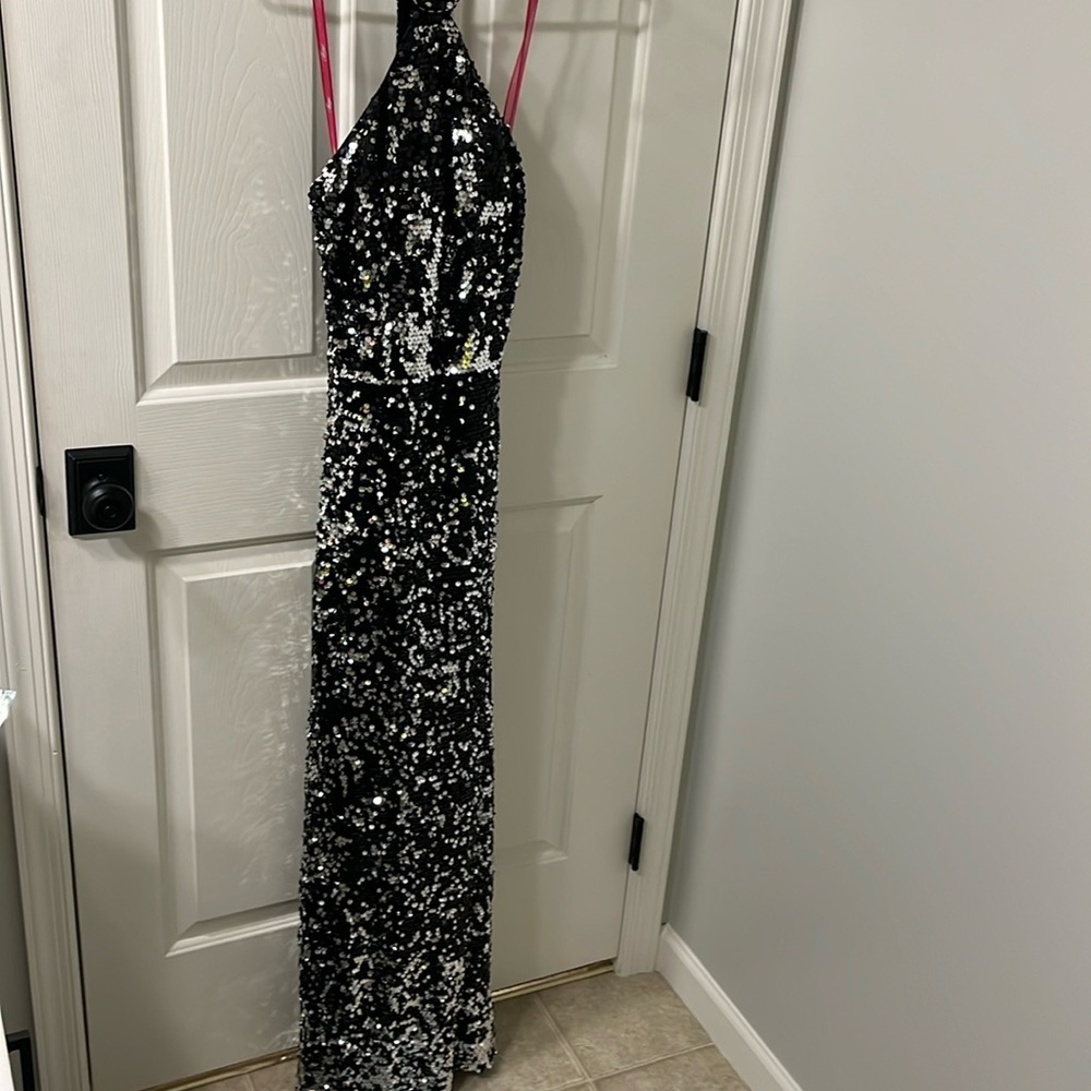 Sequin prom dress - Picture 1 of 9